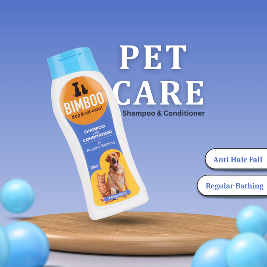 Bimboo Dog & Cat Care Shampoo with Conditioner