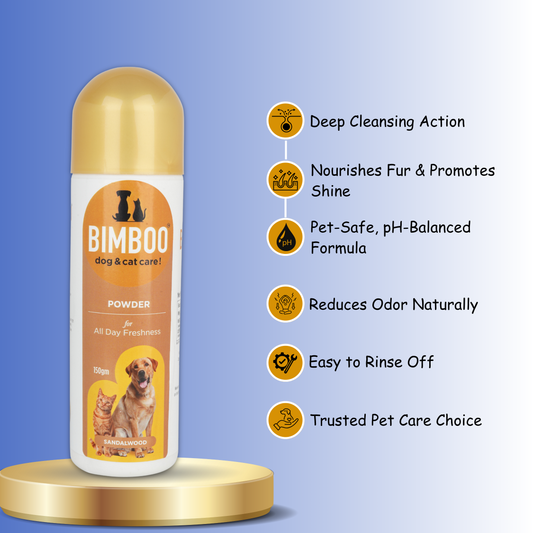 Bimboo Dog & Cat Care Powder